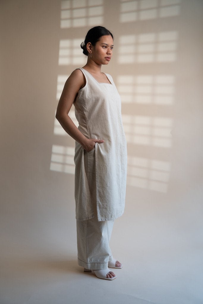 Buy Dawning High Slit Tunic | Shop Verified Sustainable Products on Brown Living