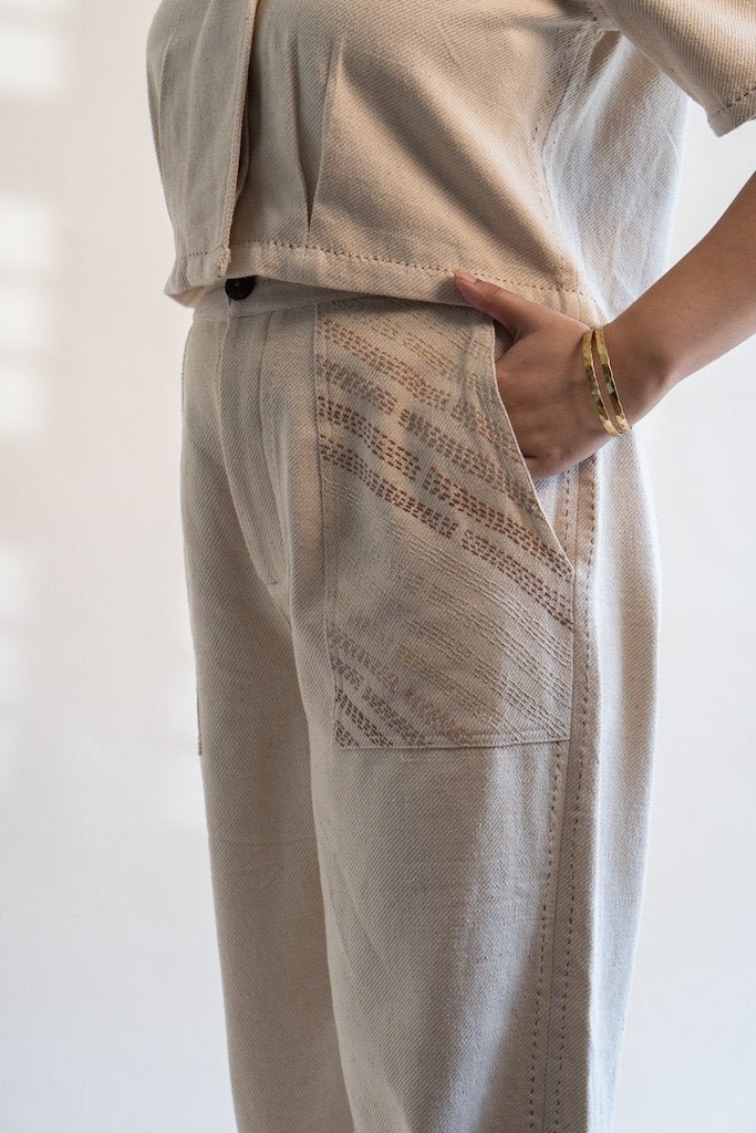 Buy Dawning Patch Pocket Pants | Shop Verified Sustainable Womens Pants on Brown Living™