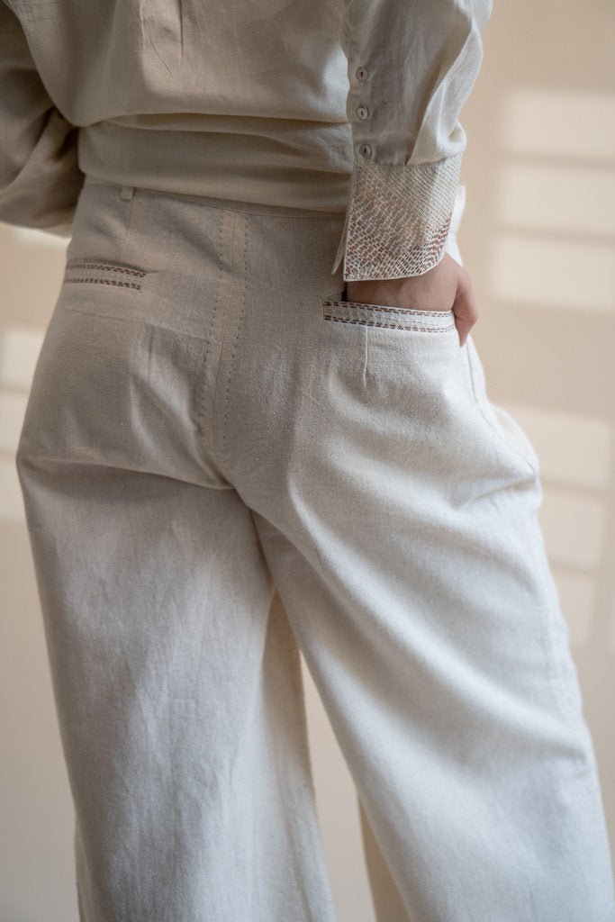 Dawning Side Slit Pants | Verified Sustainable by Brown Living™