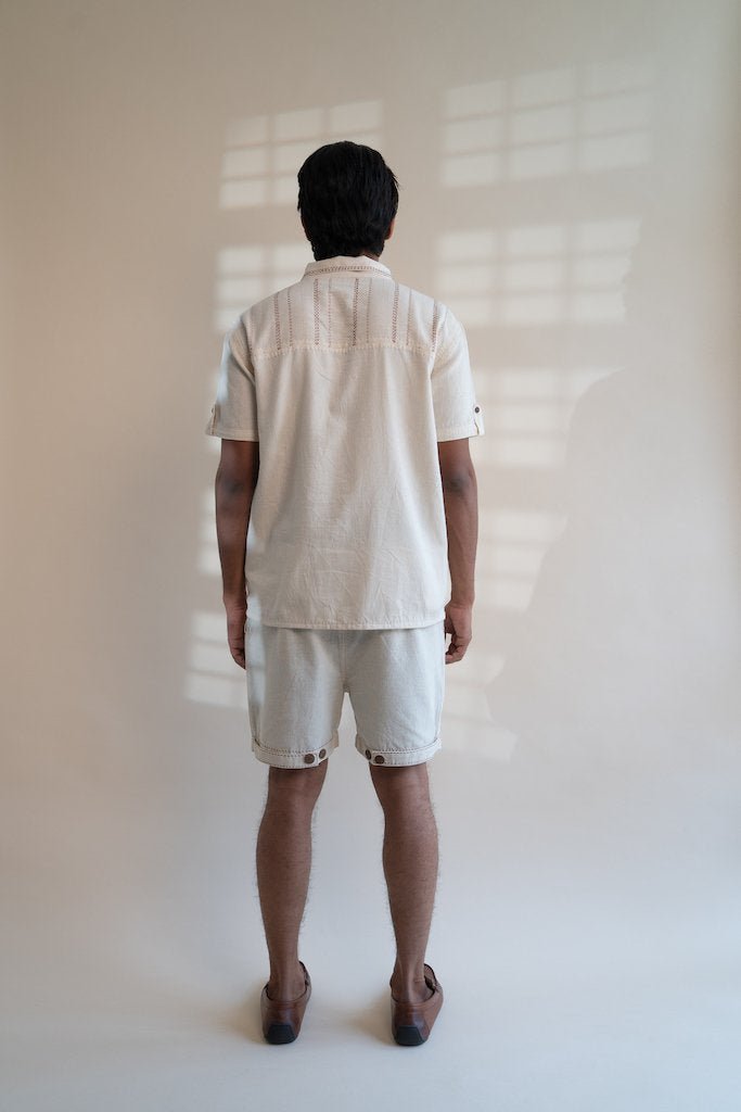Buy Dawning Straight Fit Shorts | 100% Cotton | Shop Verified Sustainable Mens Shorts on Brown Living™