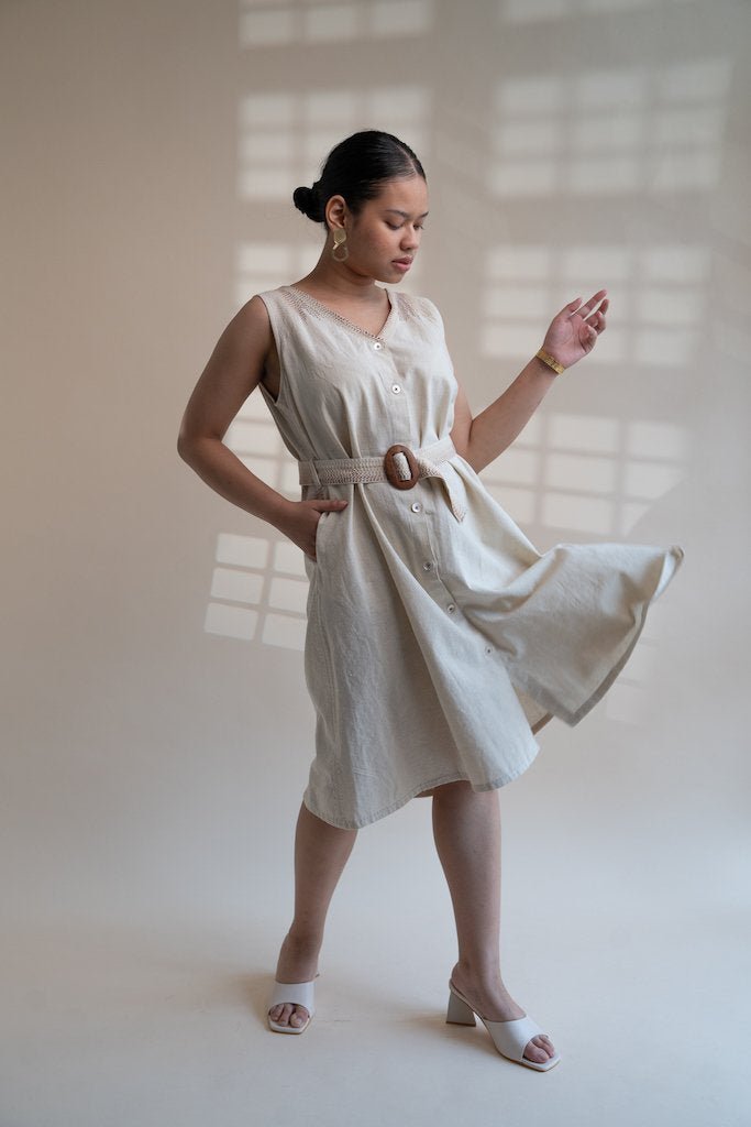 Buy Dawning Trench Dress | Shop Verified Sustainable Products on Brown Living