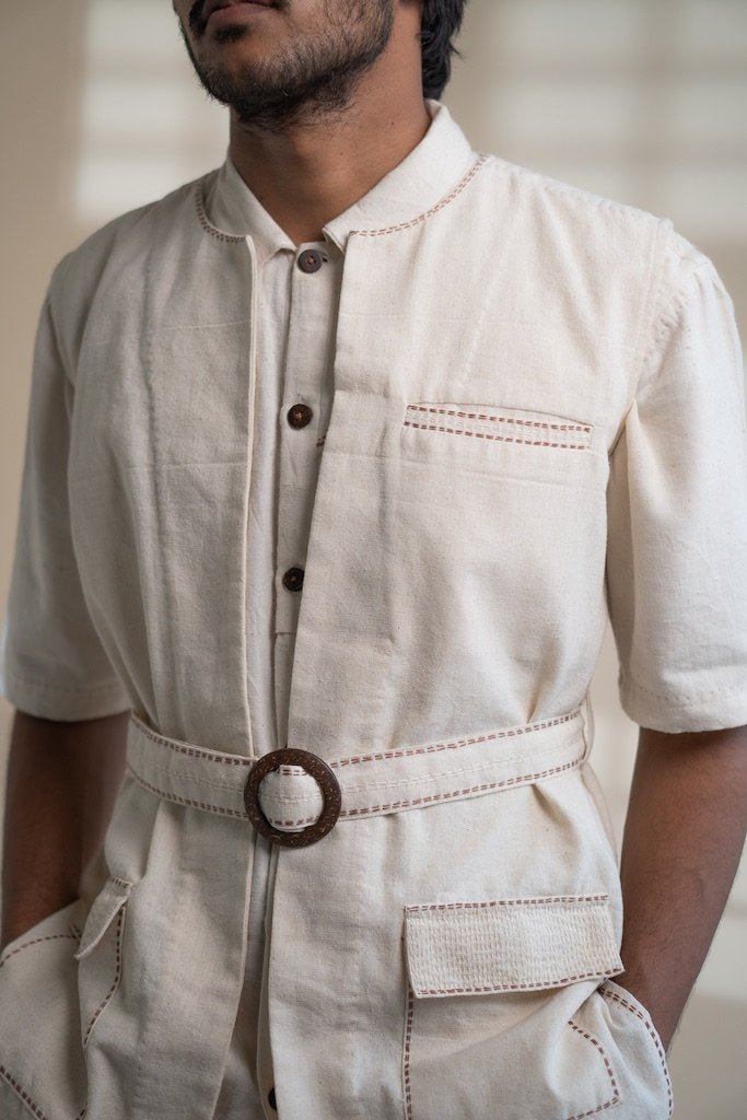Buy Dawning Unisex Vest | 30s cotton vest | Shop Verified Sustainable Mens Vest Coat on Brown Living™