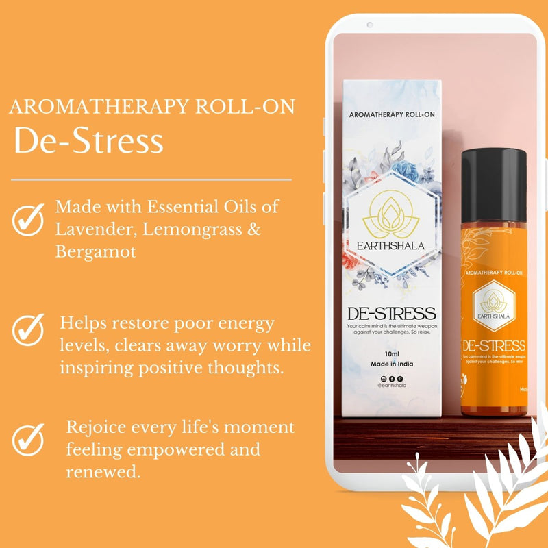 Buy De-Stress Aromatherapy Healing Oil Blend | Shop Verified Sustainable Products on Brown Living