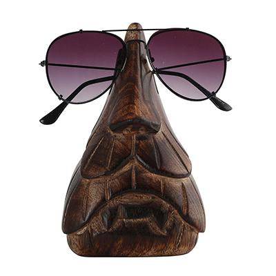 Buy Decorative Eyeglass Spec Holder Wooden Display Stand Home Office Desk Decor Accessory | Shop Verified Sustainable Products on Brown Living