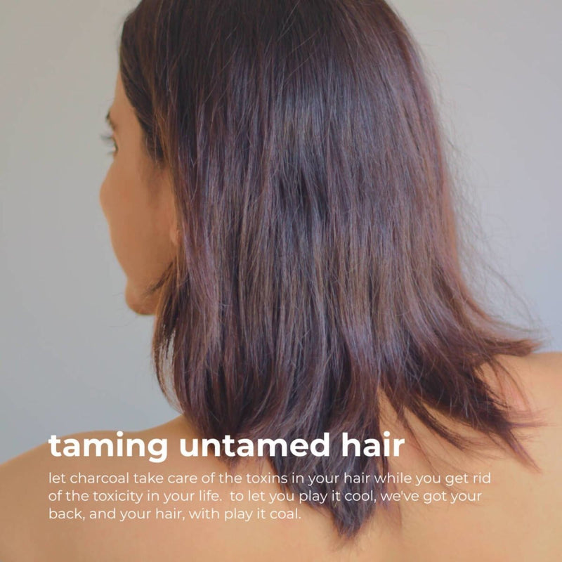 Buy Deep Cleansing Play It Coal Shampoo Bar for Oily Hair- 85 g | Shop Verified Sustainable Hair Shampoo Bar on Brown Living™