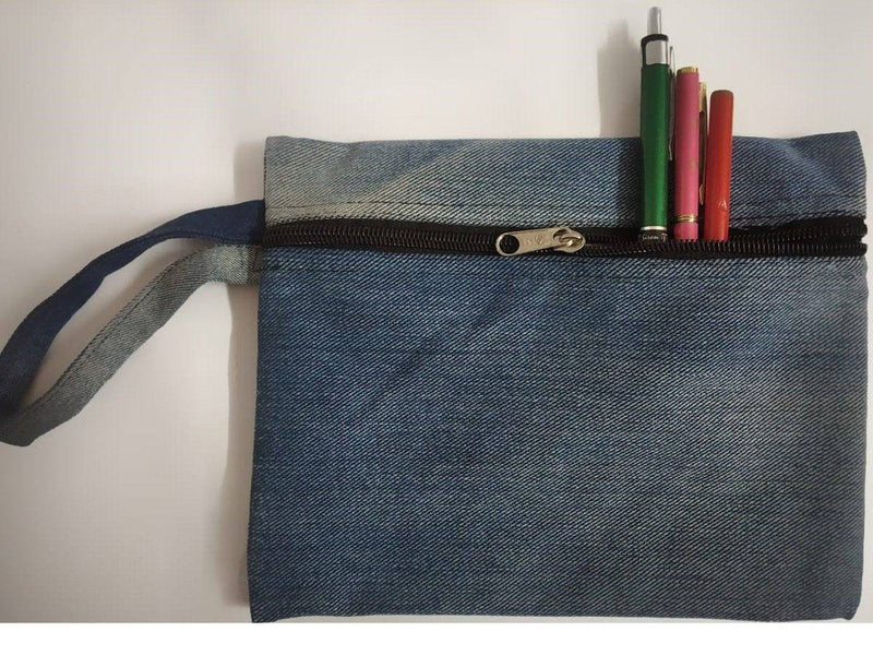 Buy Denim Essentials Bag | Shop Verified Sustainable Products on Brown Living