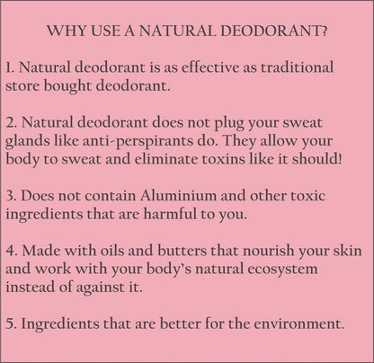 Deodorant Balm - 100 gms | Lavender & Lemon | Baking Soda Free | Verified Sustainable by Brown Living™