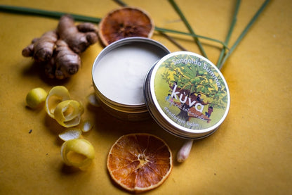 Deodorant Balm - 100 gms | Lemongrass & Ginger | Baking Soda Free | Verified Sustainable by Brown Living™