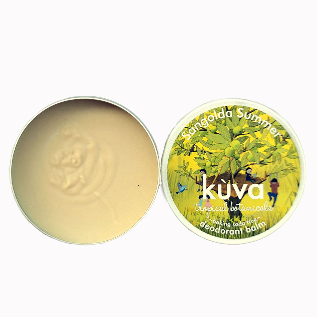 Deodorant Balm - 100 gms | Lemongrass & Ginger | Baking Soda Free | Verified Sustainable by Brown Living™