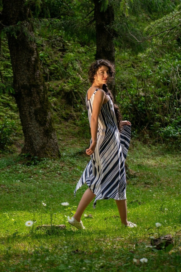 Buy Deono Cotton Dress | Shop Verified Sustainable Womens Dress on Brown Living™