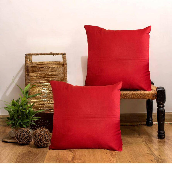 Buy Designer Cushion Cover with Premium Cotton Linen Fabric - | Shop Verified Sustainable Covers & Inserts on Brown Living™