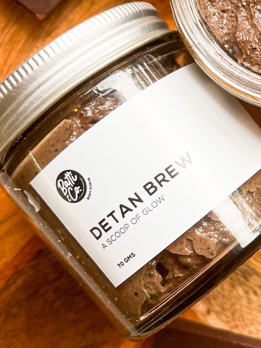 Detan Brew Body Scrub - Pack of 1 | Verified Sustainable by Brown Living™