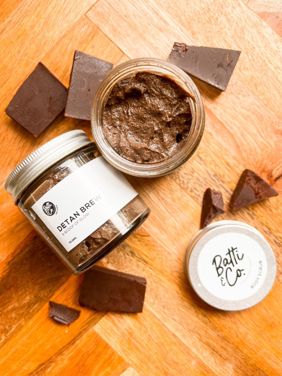 Detan Brew Body Scrub - Pack of 1 | Verified Sustainable by Brown Living™