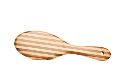 Detangling & Anti - frizz Eco - Glide Tulda Bamboo Paddle Hair Brush – Hair Brush on Brown Living™. SKU: PC_HA_WB_OBBB_S. Img 2.