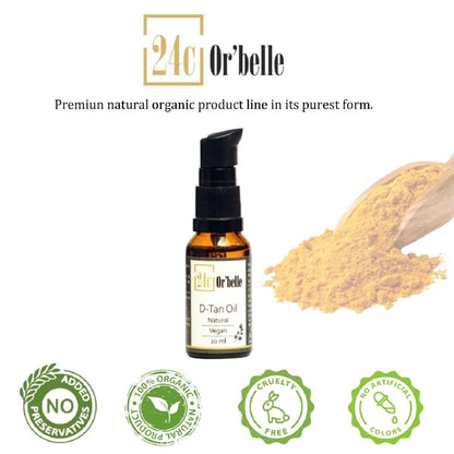 DeTanning and Skin Brightening Oil | Verified Sustainable by Brown Living™