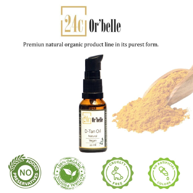 Buy DeTanning and Skin Brightening Oil | Shop Verified Sustainable Products on Brown Living