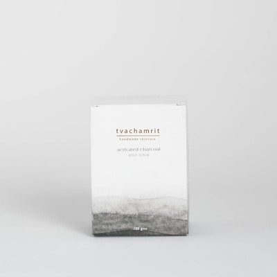 Detoxifying Activated Charcoal Body Scrub – Body Scrub on Brown Living™. SKU: 065 - 01443 - TBS - 2 - 100g. Img 5.