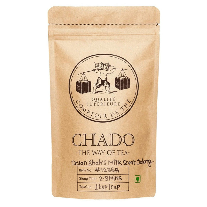 Buy Devan Shah's Milk Scent Oolong - 50g | Shop Verified Sustainable Products on Brown Living