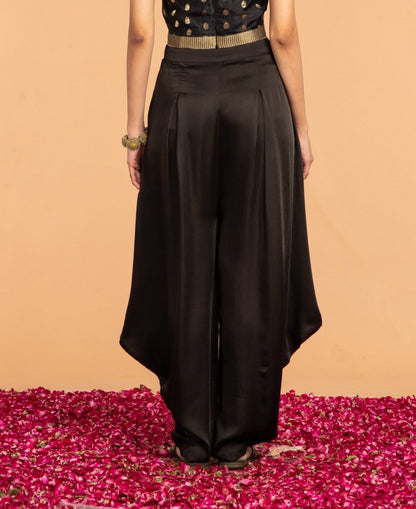 Dhoti Modal Satin Pants | Verified Sustainable by Brown Living™