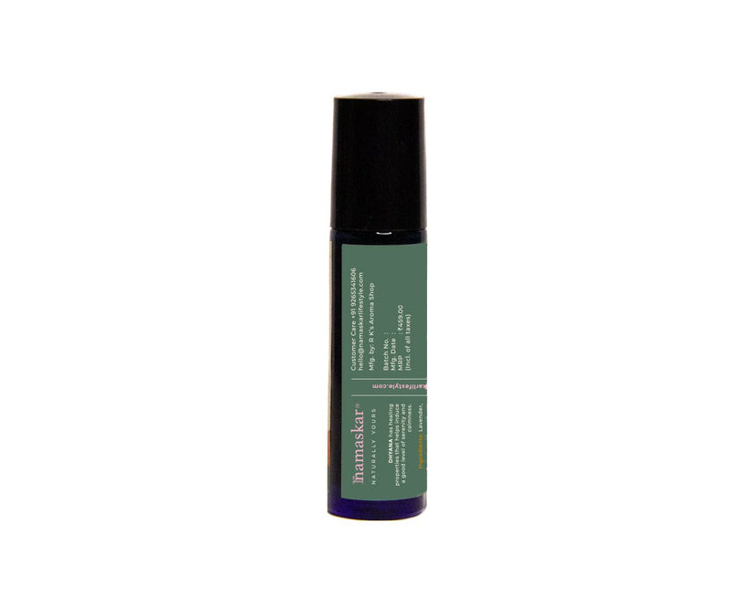 Buy Dhyana | De-Stress Essential Oil Roll On | Shop Verified Sustainable Products on Brown Living