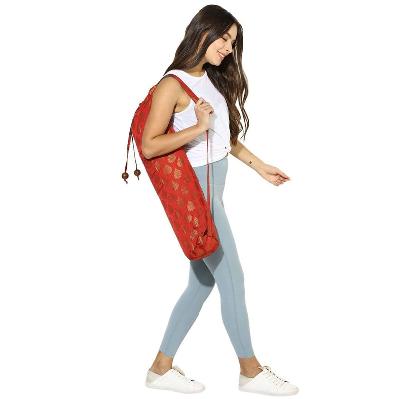 Buy Dhyana Mat Bag | Shop Verified Sustainable Yoga Bag on Brown Living™