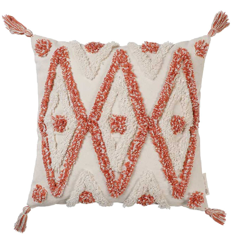 Buy Dia Fleecy Cushion Cover(Rust) | Shop Verified Sustainable Covers & Inserts on Brown Living™