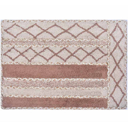 Diamond Stairs Cotton Bathmat | Verified Sustainable by Brown Living™