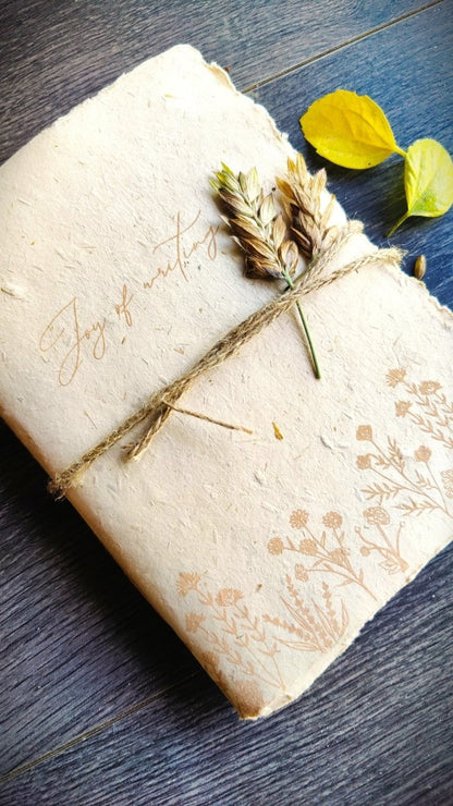 Diary in Sugarcane and Cotton Paper | Verified Sustainable by Brown Living™