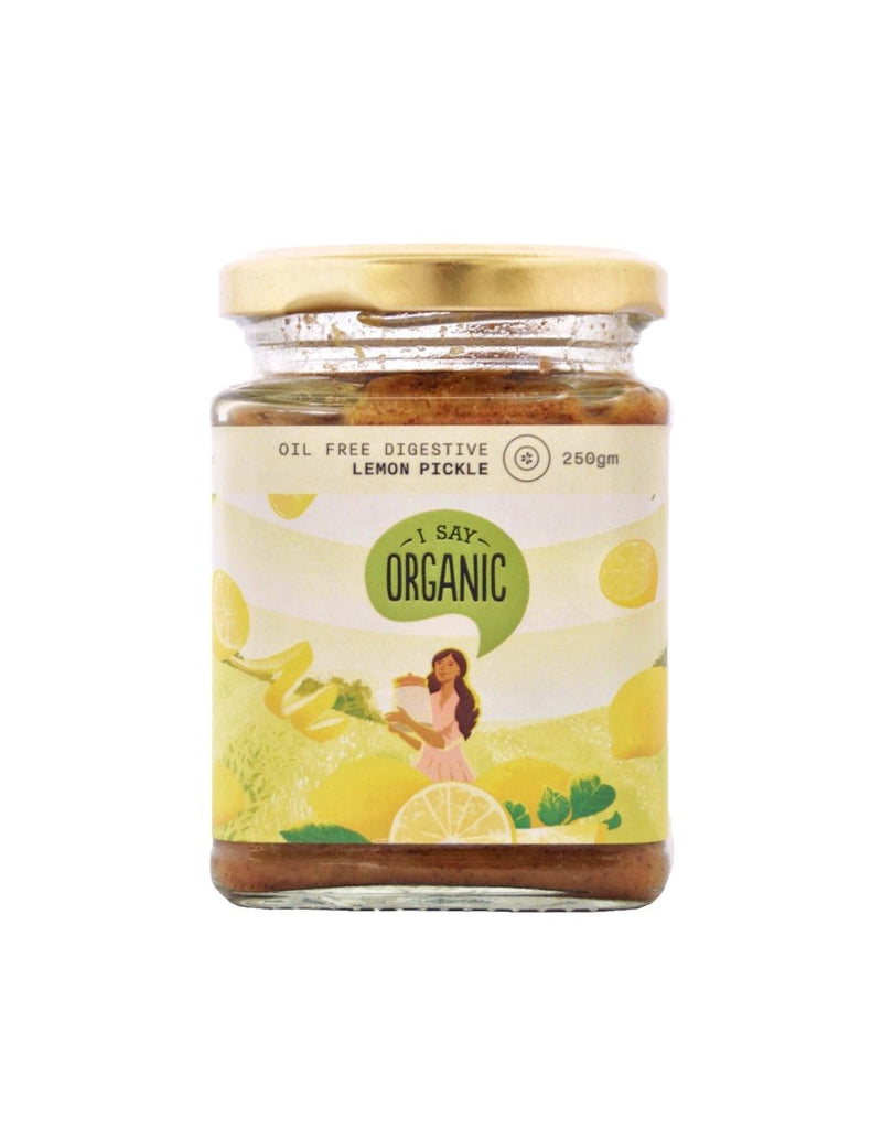 Buy Digestive Lemon Pickle - 250g | Shop Verified Sustainable Pickles & Chutney on Brown Living™