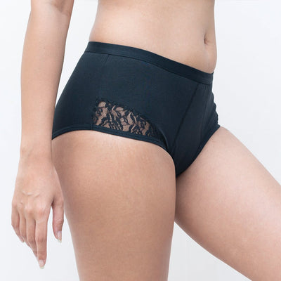 Discharge Undies (Organic Cotton) (Brief) – Womens Underwear on Brown Living™. SKU: DISUNDIES2XL. Img 4.
