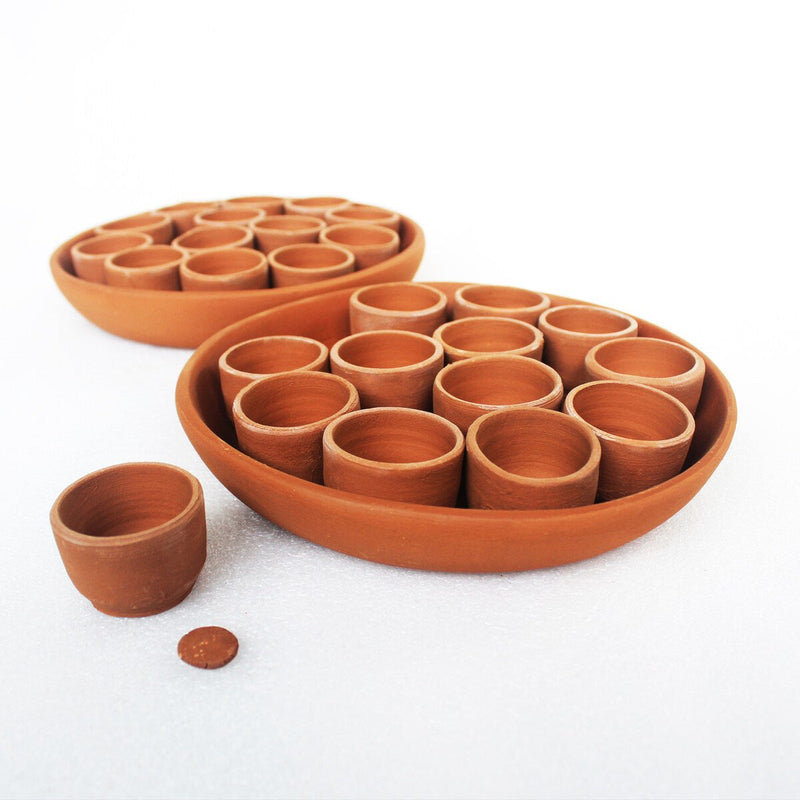 Buy Disk Plantation Germination Kit- Set of 26 Small Pots | Shop Verified Sustainable Pots & Planters on Brown Living™