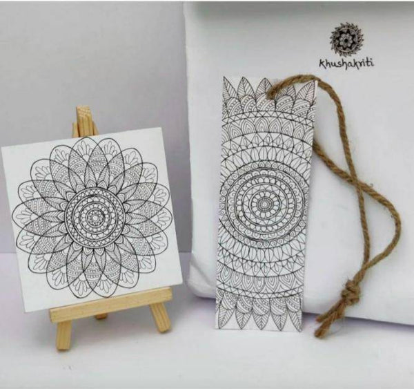 Buy DIY Easel And Bookmark for Colouring | Shop Verified Sustainable Bookmarks on Brown Living™