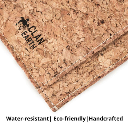 DODO Slim Cork Wallet - Wine Red | Verified Sustainable by Brown Living™
