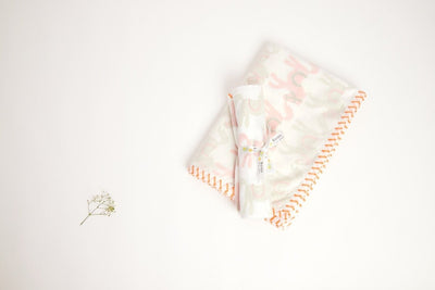 Dohar - I Am Going To The Circus - Peach – Bed Linens on Brown Living™. SKU: 249 - 2907 - 202 - MSY - CDB - 0031E - Peach. Img 10.