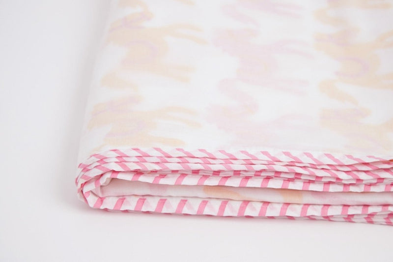 Buy Dohar - I Am Going To The Circus - Pink | Shop Verified Sustainable Bed Linens on Brown Living™