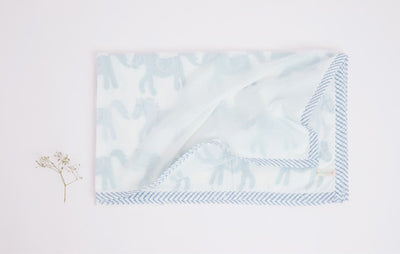 Dohar - I Am Going To The Circus - Teal – Bed Linens on Brown Living™. SKU: 249 - 16169 - MSY - CDB - 0031E - Teal. Img 3.