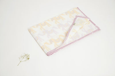 Dohar - I Am Going To The Circus - Yellow – Bed Linens on Brown Living™. SKU: 249 - 16151 - MSY - CDB - 0031E - Yellow. Img 7.