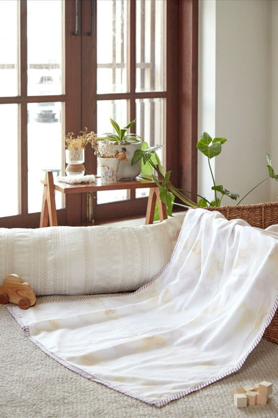 Dohar - I Am Going To The Circus - Yellow – Bed Linens on Brown Living™. SKU: 249 - 16151 - MSY - CDB - 0031E - Yellow. Img 1.