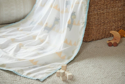 Dohar - My Best Gira Friend The Giraffe - Yellow – Bed Linens on Brown Living™. SKU: 249 - 16115 - MSY - CDB - 0031A - YellowTri. Img 20.