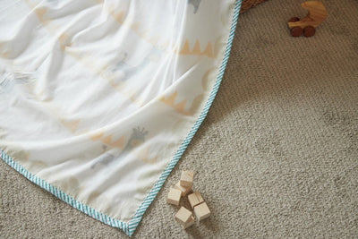 Dohar - My Best Gira Friend The Giraffe - Yellow – Bed Linens on Brown Living™. SKU: 249 - 16115 - MSY - CDB - 0031A - YellowTri. Img 19.