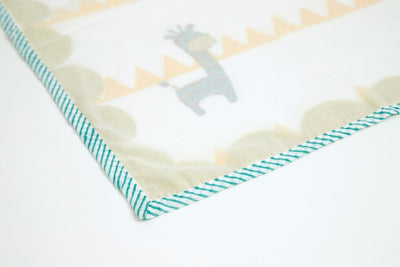 Dohar - My Best Gira Friend The Giraffe - Yellow – Bed Linens on Brown Living™. SKU: 249 - 16115 - MSY - CDB - 0031A - YellowTri. Img 16.