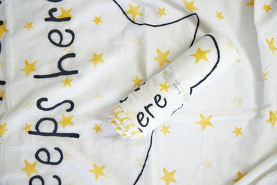 Dohar - Superbaby Flies Over Town - Emroidered – Bed Linens on Brown Living™. SKU: 249 - 16145 - MSY - CDB - 0031C - BlackEmb. Img 17.