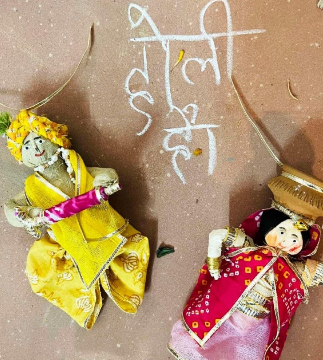 Dolls of India | Set of 2 | Plantable dolls for Holi | Verified Sustainable by Brown Living™