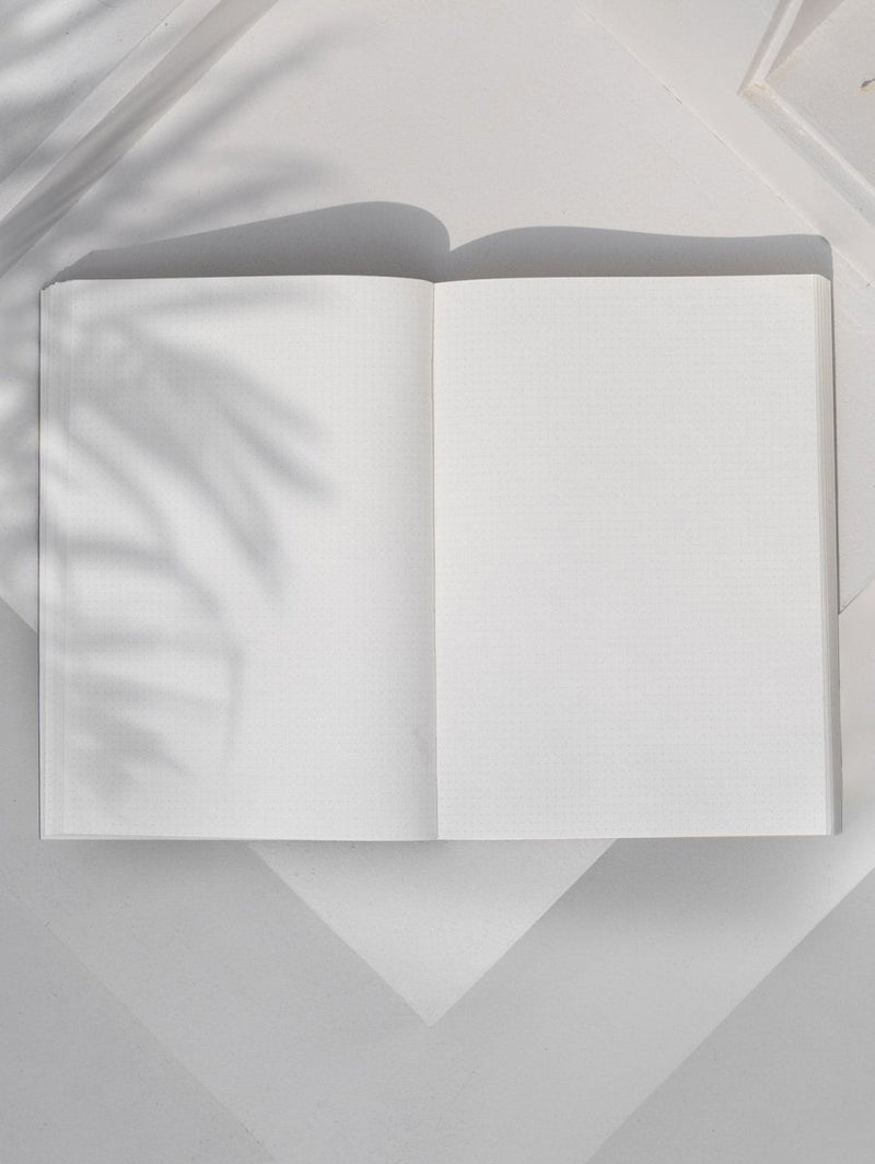 Dotted Journal / Sketchbook | 300 gsm blended banana fibre paper | Verified Sustainable by Brown Living™