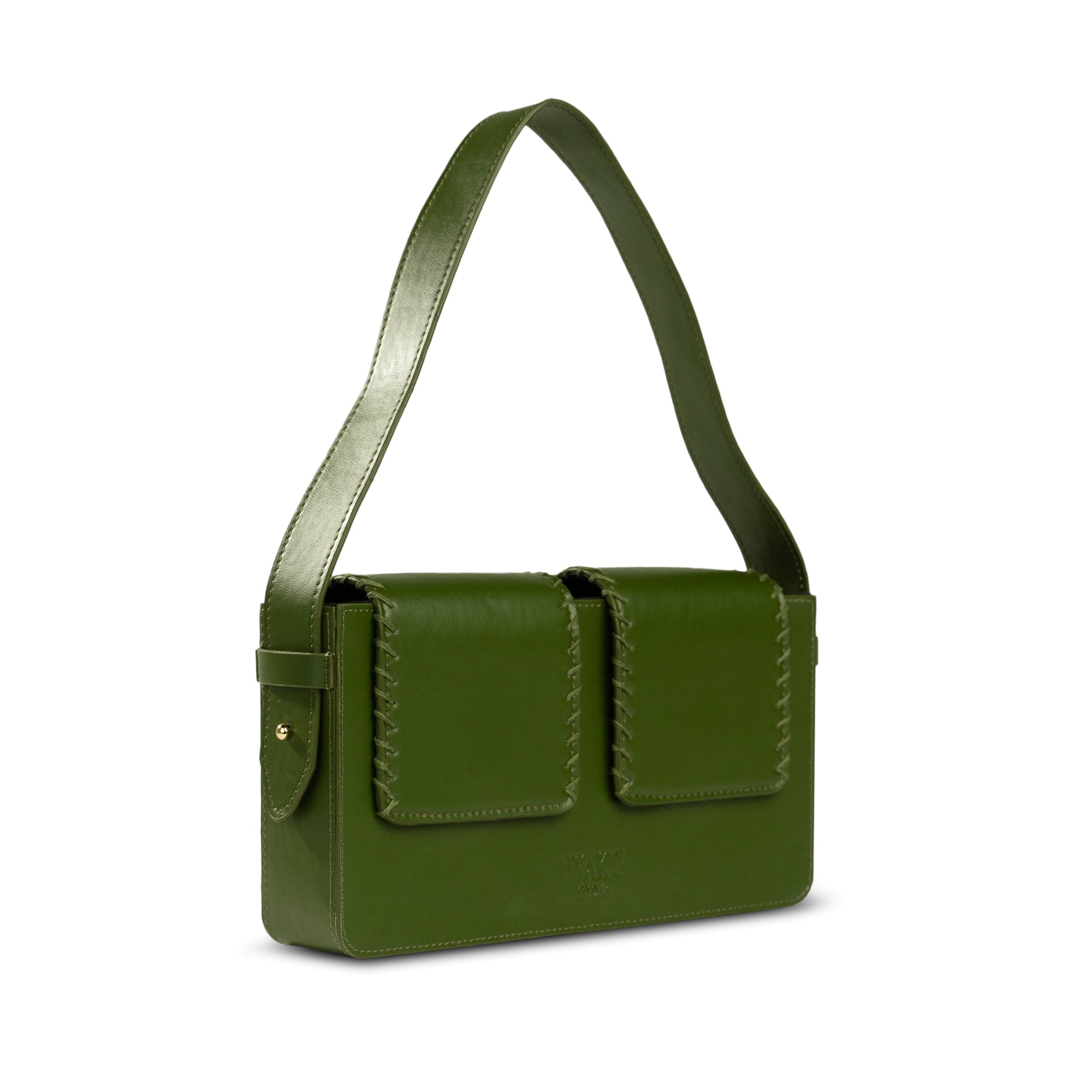 Double Flap Shoulder Bag | Verified Sustainable by Brown Living™