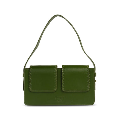 Double Flap Shoulder Bag | Verified Sustainable by Brown Living™