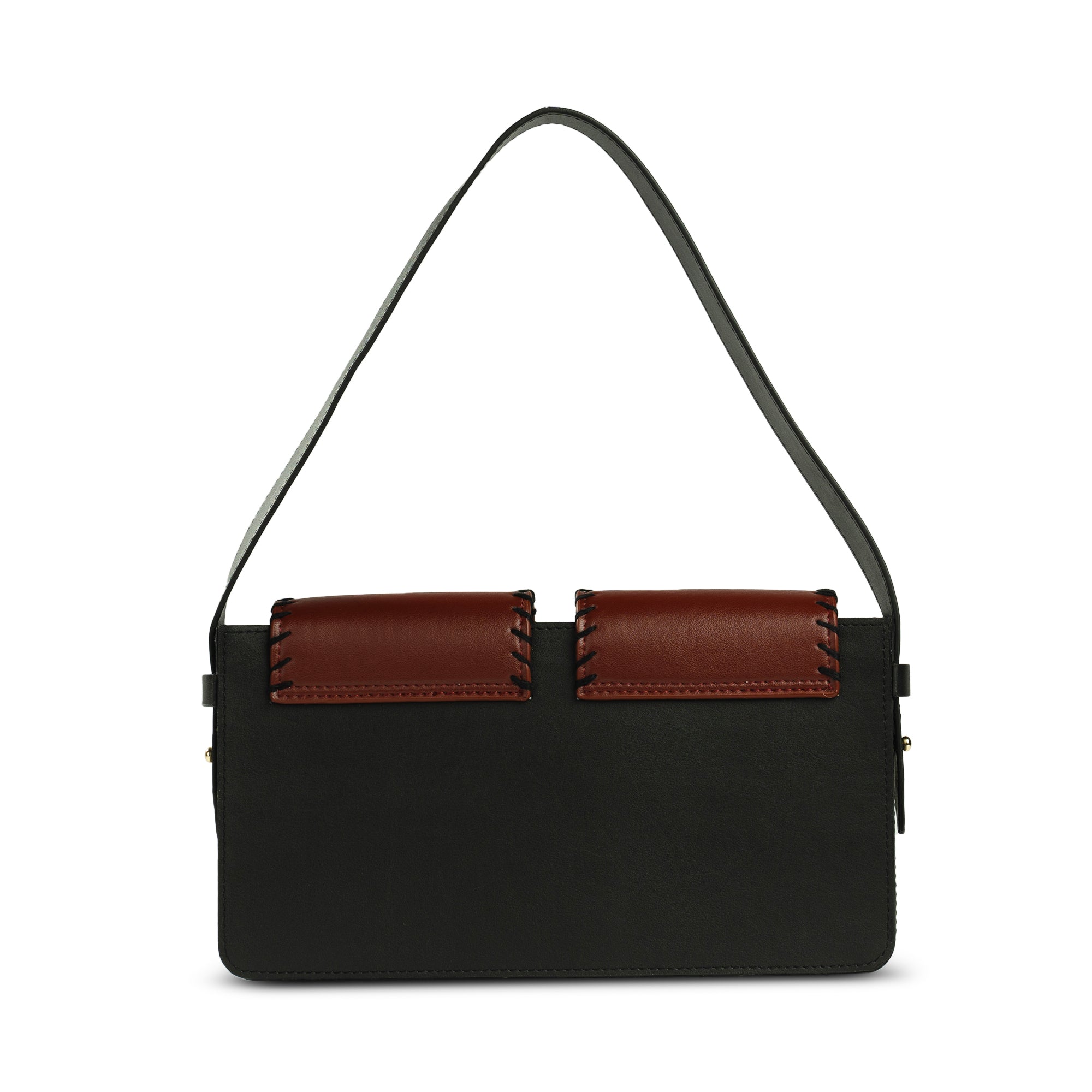 Double Flap Shoulder Bag | Verified Sustainable by Brown Living™