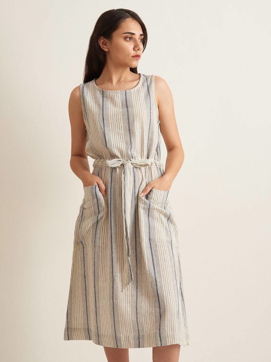 Buy Drawstring Day Dress Online on Brown Living | Womens Dress