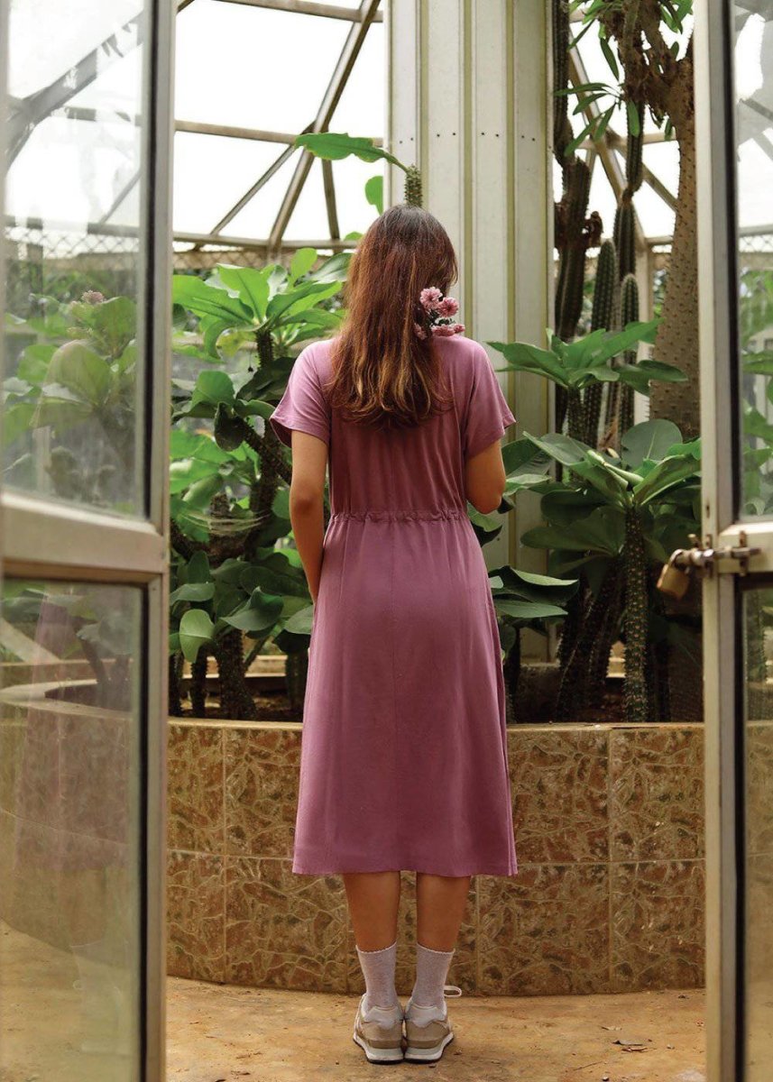 Drawstring Leisure Dress | Verified Sustainable by Brown Living™