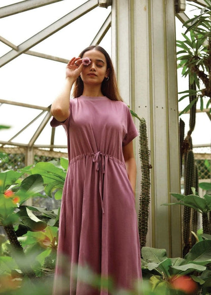 Drawstring Leisure Dress | Verified Sustainable by Brown Living™